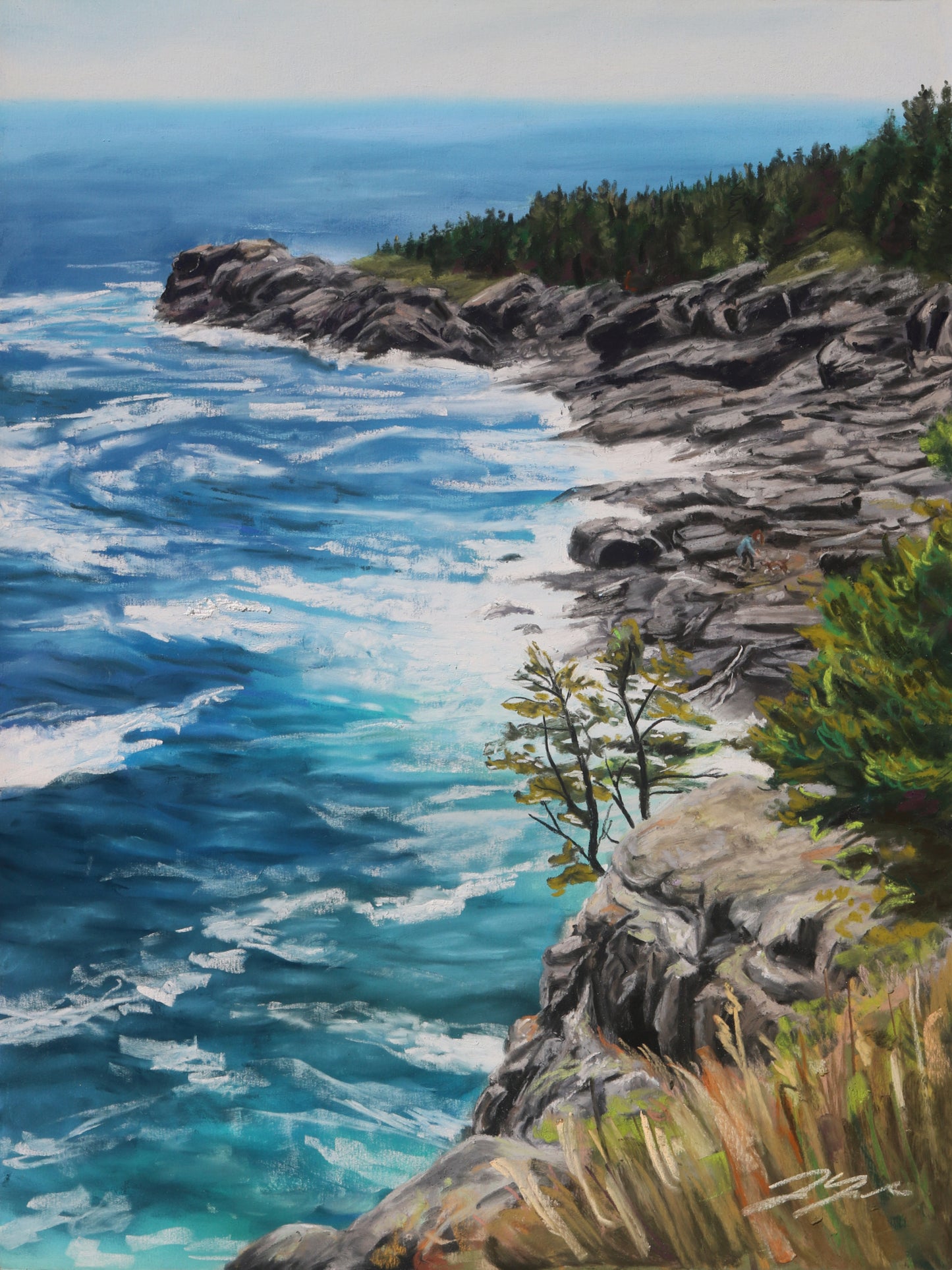 "Rock Hopping" Art Print