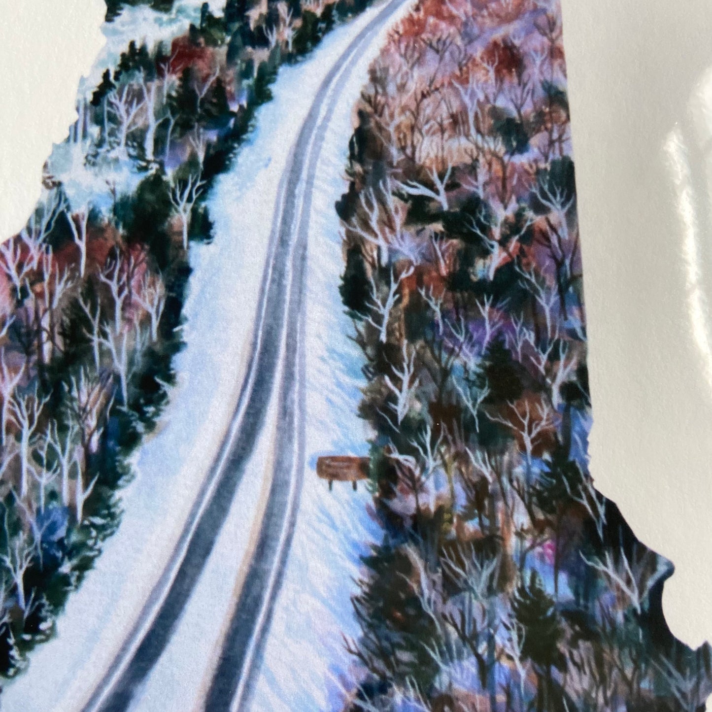 "New Hampshire II" Franconia Notch Print