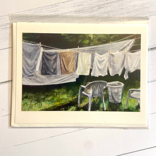 "Does this count as doing the Laundry?" Card