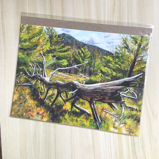 "If a Tree Falls" Print