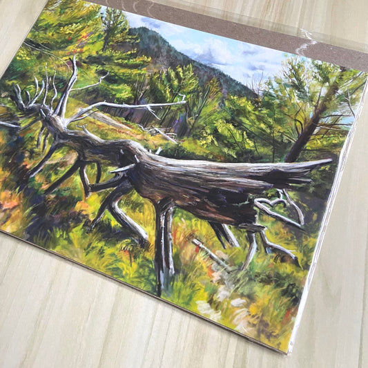 "If a Tree Falls" Print
