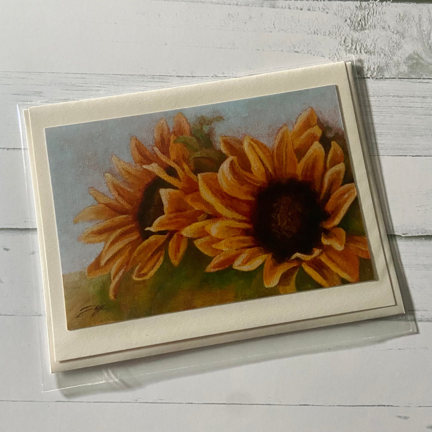 "Looking Up" Card