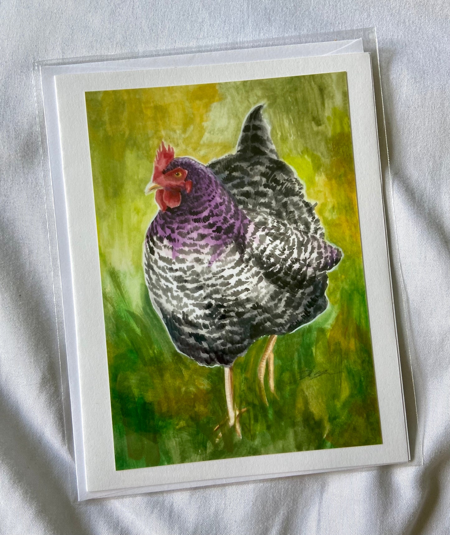 Pride Chicken Cards: Lays-eggs-ual (Asexual)