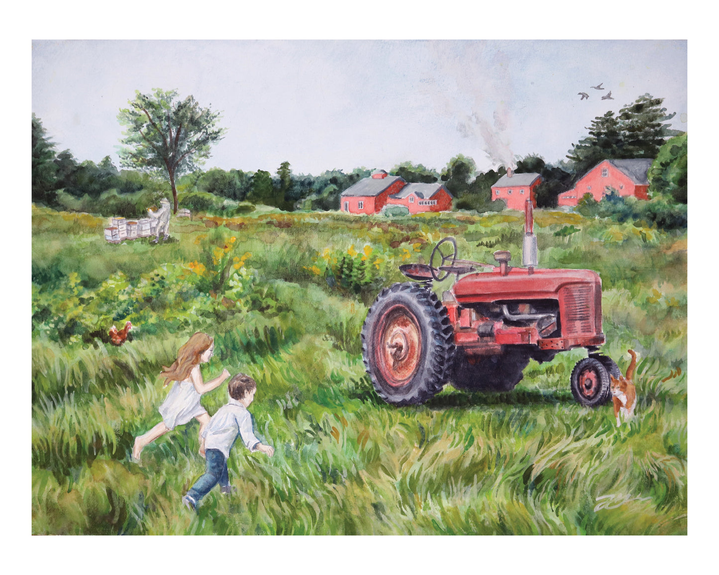 "The Apiary" Print