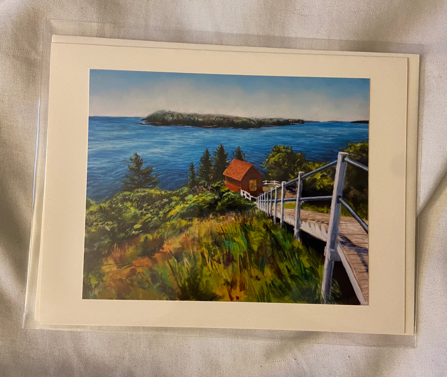 "Looking Back: Owl's Head" Card