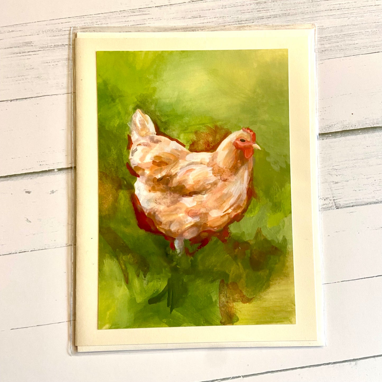Chicken card: Buff