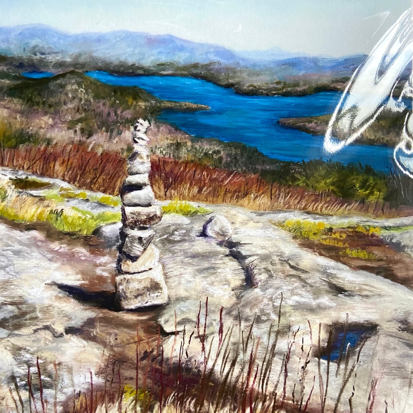 "Pine Mountain Study" 8x10 Art Print