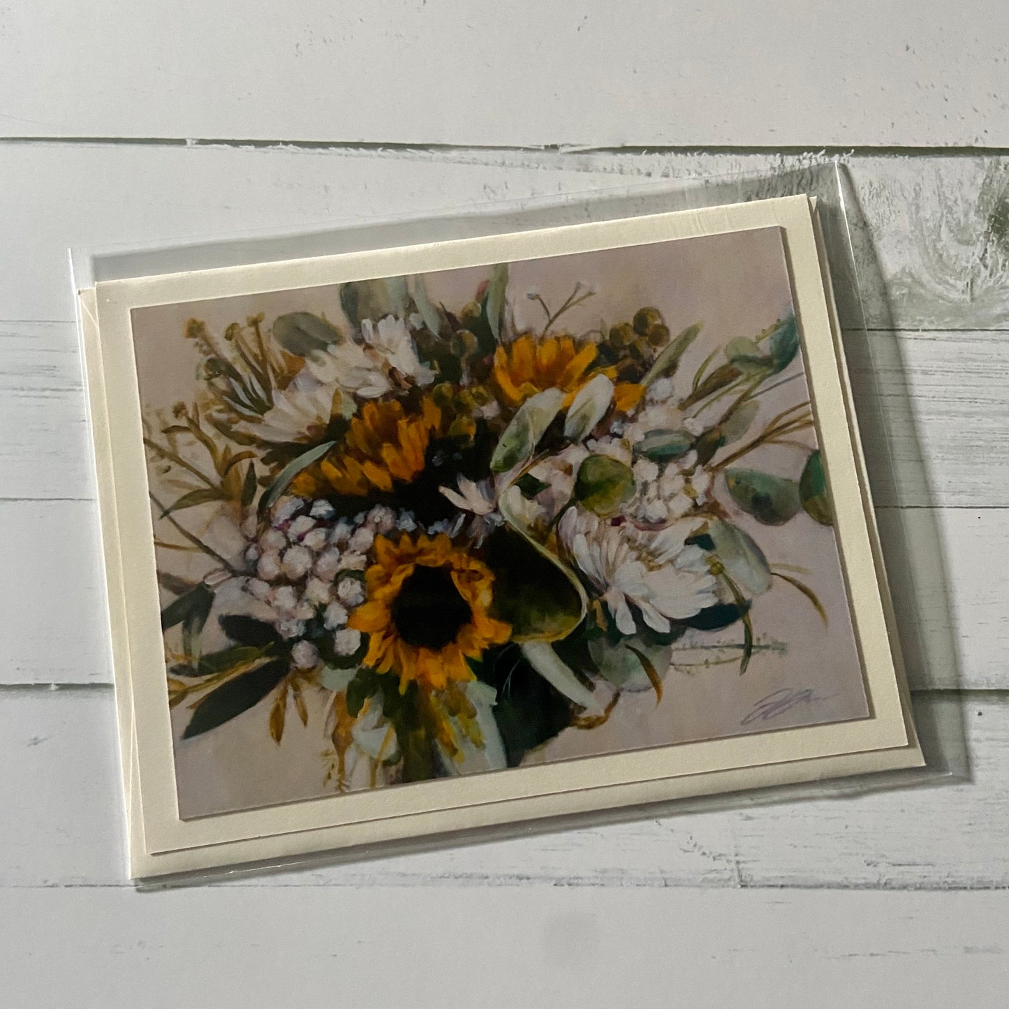 "Sunflower Bouquet" Card