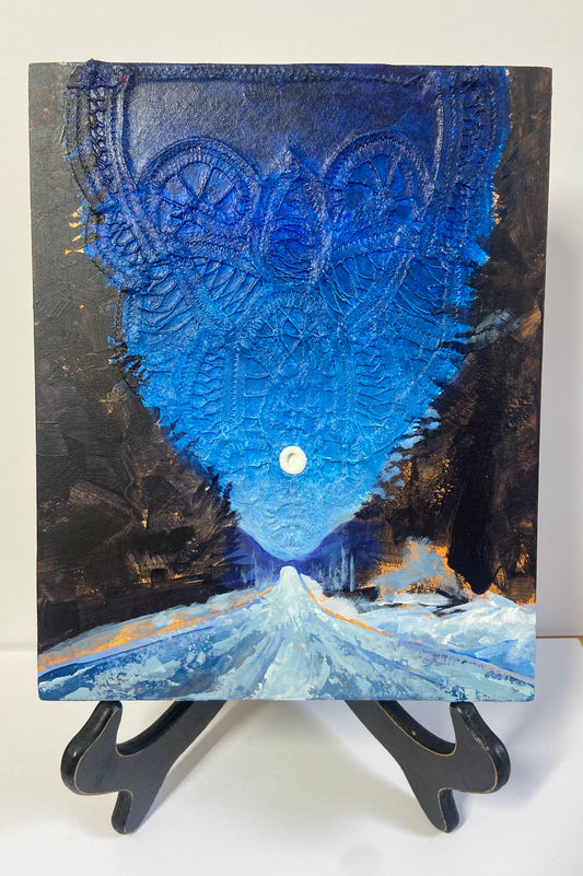 Winter Night original painting