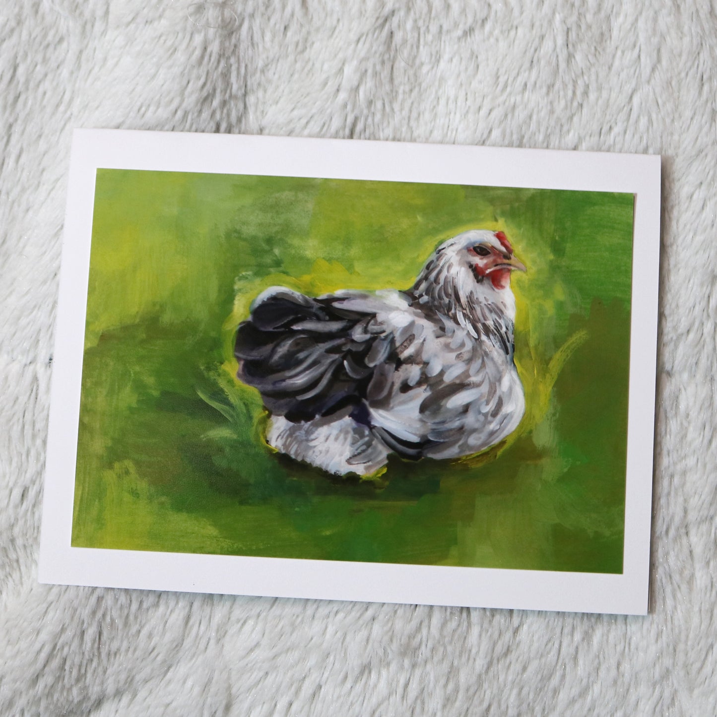Chicken card: Squat