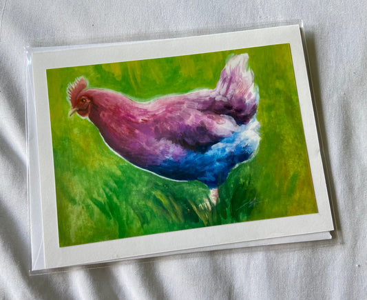 Pride Chicken Cards: Biseggsual