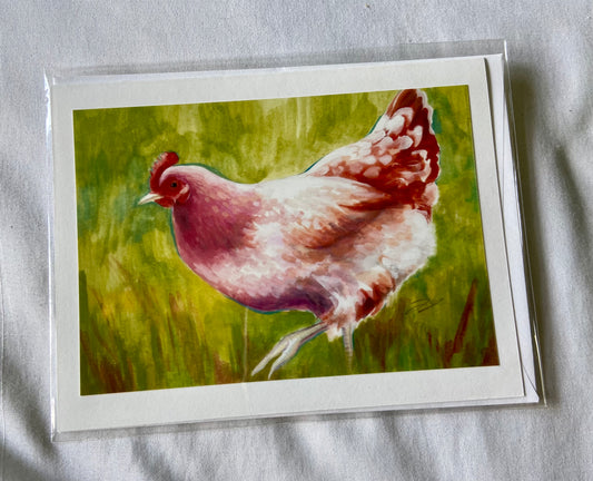 Pride Chicken Cards: Lesbihen