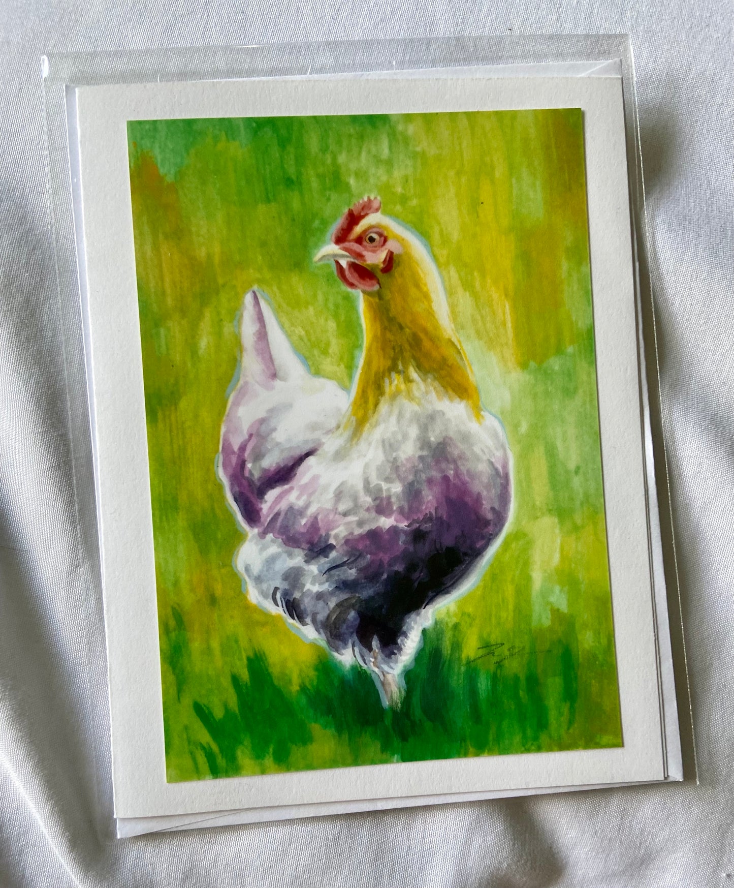 Pride Chicken Cards: Non-Beak-nary (Nonbinary)